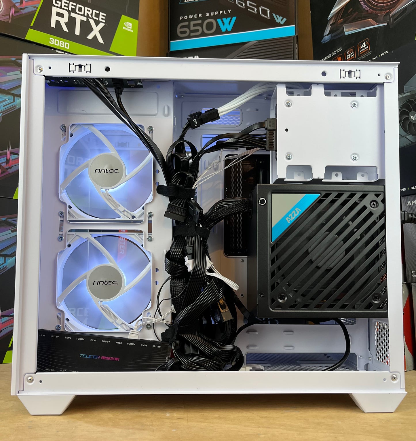 ❄️PC gamer BLANC WHITE - Ryzen 7 4,8 Ghz - RTX 3070 8go- 32go RAM DDR4- 500go SSD- WINDOWS 11 PRO - GARANTI 1 AN - ENVOI POSSIBLE 📦