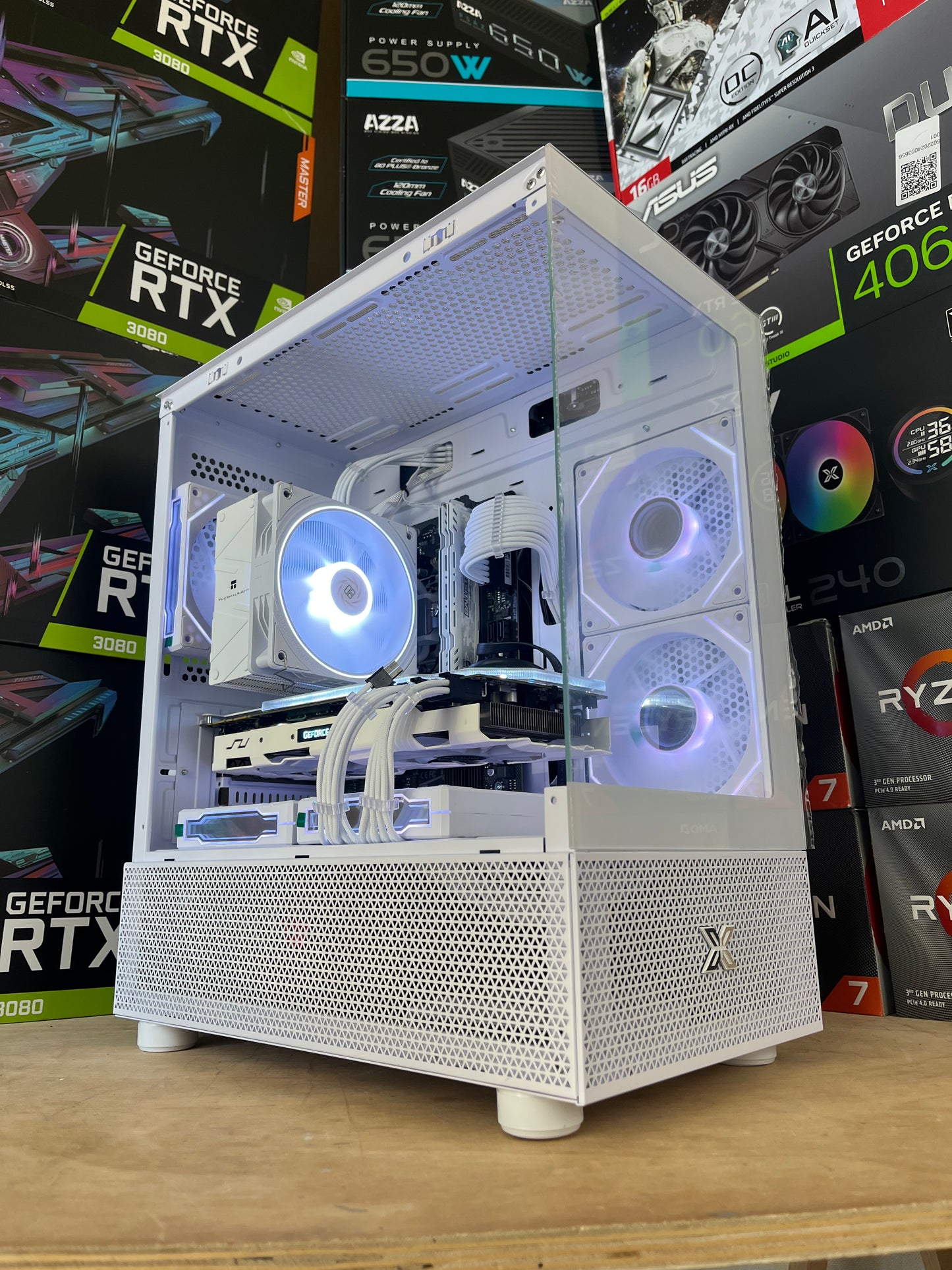 ❄️PC gamer RGB - I5 4,3 Ghz - GTX 1080 8go - 16go RAM DDR4- 500go SSD - WINDOWS 11 PRO - GARANTI 1 AN - ENVOI POSSIBLE 📦