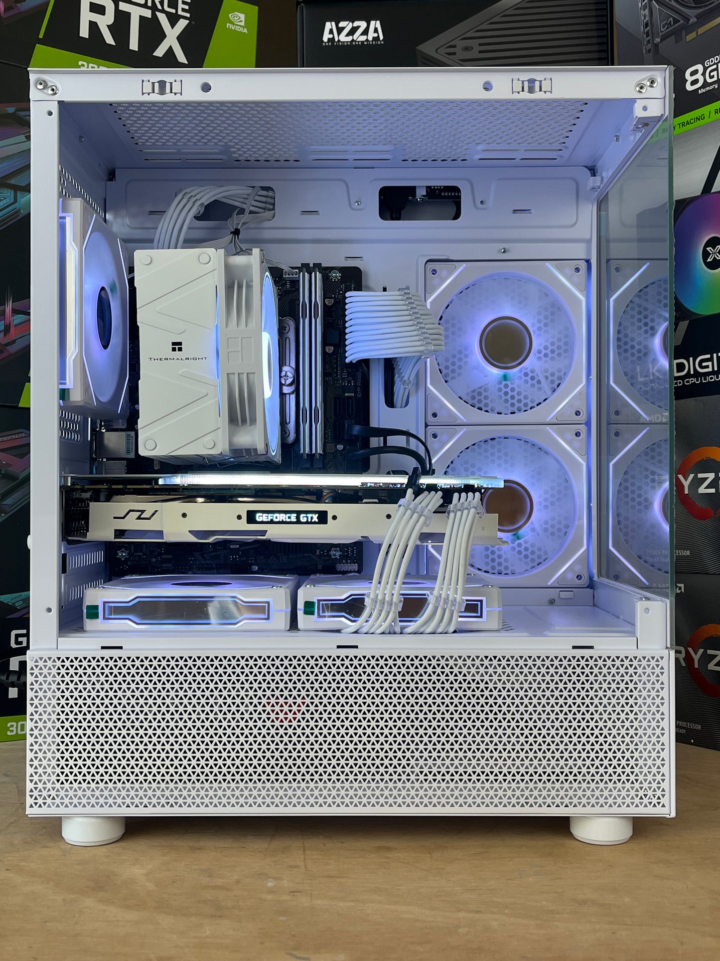 ❄️PC gamer RGB - I5 4,3 Ghz - GTX 1080 8go - 16go RAM DDR4- 500go SSD - WINDOWS 11 PRO - GARANTI 1 AN - ENVOI POSSIBLE 📦