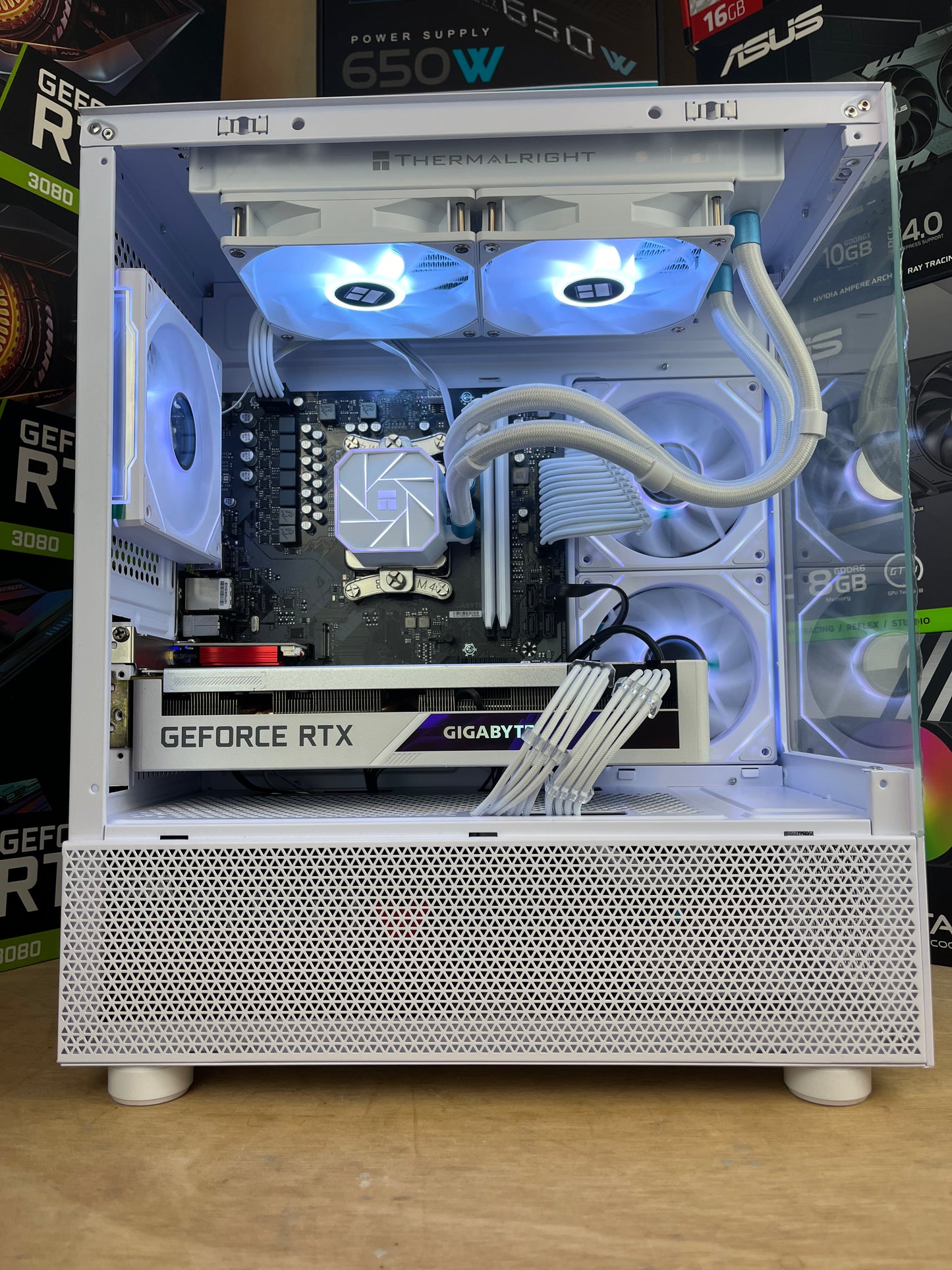 ❄️PC gamer DDR5 BLANC WHITE - Ryzen 5 4,7 Ghz - RTX 3070 8go- 32go RAM DDR5- 500go SSD- WINDOWS 11 PRO - GARANTI 1 AN - ENVOI POSSIBLE 📦