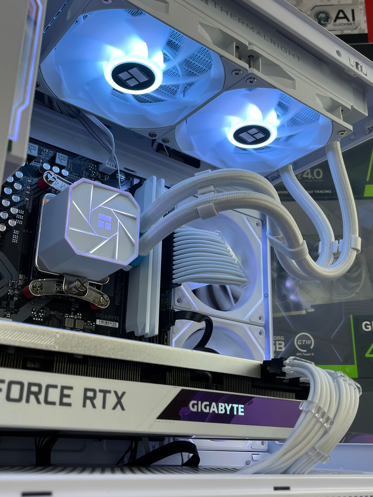 ❄️PC gamer DDR5 BLANC WHITE - Ryzen 5 4,7 Ghz - RTX 3070 8go- 32go RAM DDR5- 500go SSD- WINDOWS 11 PRO - GARANTI 1 AN - ENVOI POSSIBLE 📦