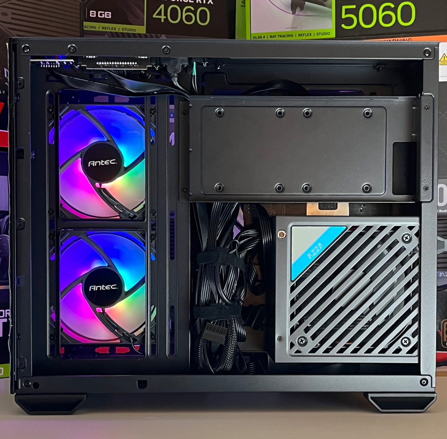 🌈 Pc gamer RGB - Ryzen 5 8400 - GTX 1660 super - 16go ram ddr4- 500go ssd - windows 11 PRO