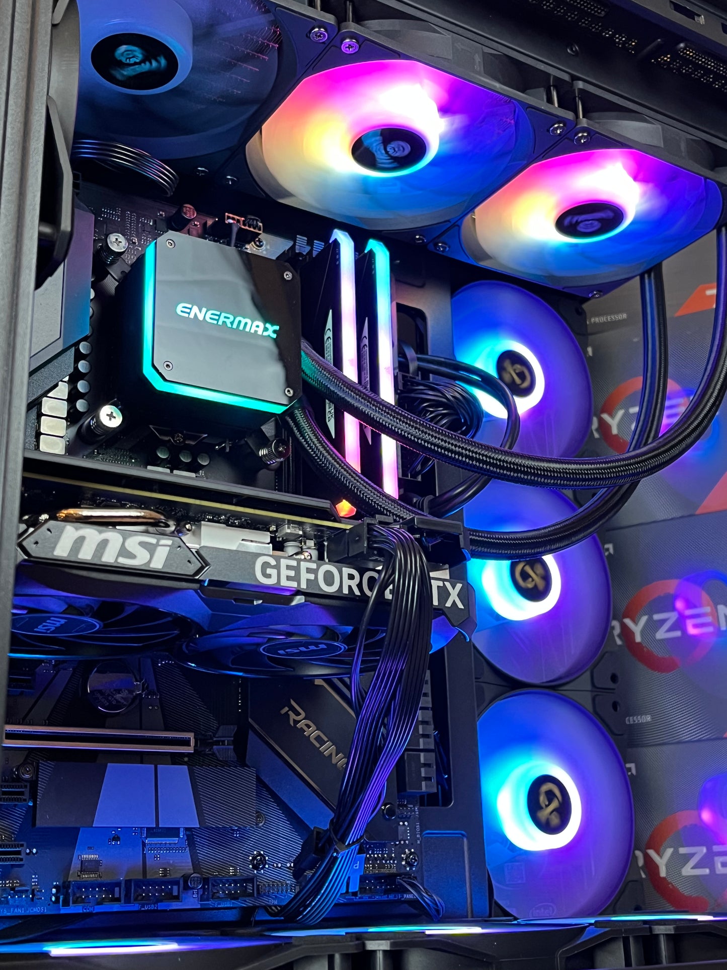 🌈 PC gamer RGB - i9 5,2 Ghz - RTX 4060 - 32go RAM DDR4- 1 to SSD- WINDOWS 11 PRO - GARANTI 1 AN - ENVOI POSSIBLE 📦