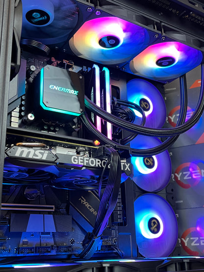 🌈 PC gamer RGB - i9 5,2 Ghz - RTX 4060 - 32go RAM DDR4- 1 to SSD- WINDOWS 11 PRO - GARANTI 1 AN - ENVOI POSSIBLE 📦