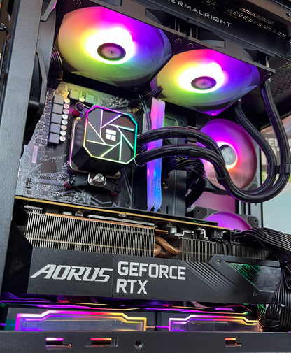 🌈PC gamer RGB - Ryzen 7 4,6 Ghz - RTX 3080- 32go RAM DDR4- 1to SSD- WATERCOOLING AIO 240mm - WINDOWS 11 PRO - GARANTI 1 AN - ENVOI POSSIBLE 📦