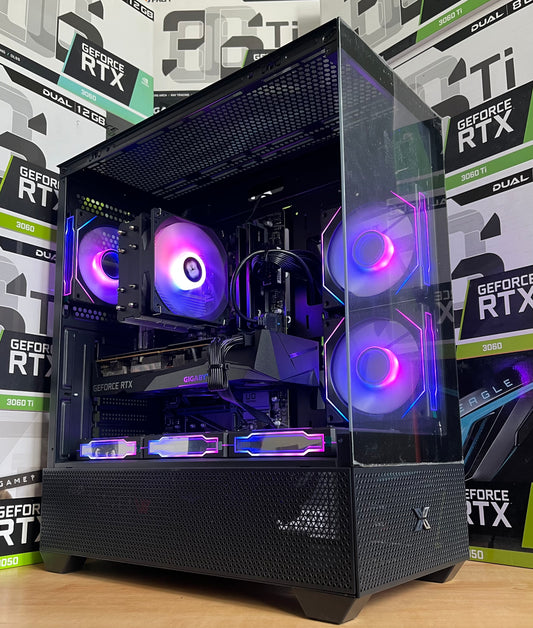 🌈PC gamer RGB - I7 5,1 Ghz - RTX 3060 TI - 32go RAM DDR4- 1to SSD- WINDOWS 11 PRO