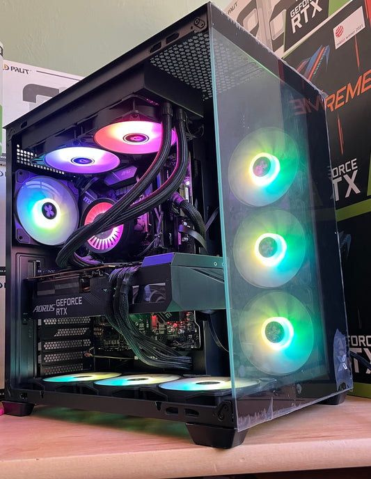 🌈PC gamer RGB - I9 - RTX 3080- 32go RAM DDR4- 1to SSD- WATERCOOLING AIO 360mm - WINDOWS 11 PRO
