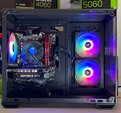 🌈 Pc gamer RGB - Ryzen 5 8400 - GTX 1660 super - 16go ram ddr4- 500go ssd - windows 11 PRO