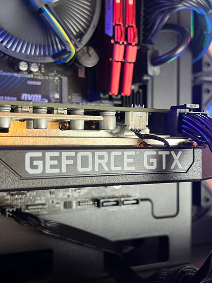 🌈 Pc gamer RGB - Ryzen 5 8400 - GTX 1660 super - 16go ram ddr4- 500go ssd - windows 11 PRO