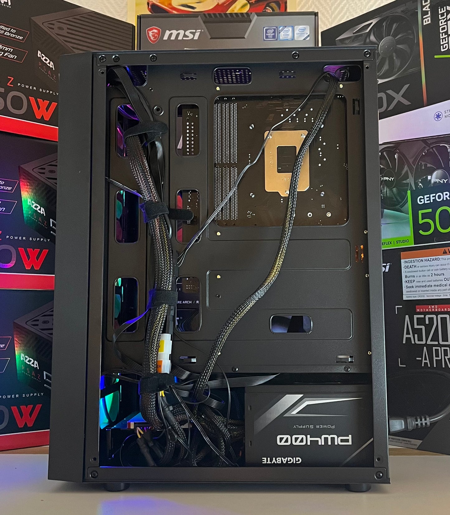 🌈 Pc gamer RGB - i5 8400 - GTX 1660 - 16go ram ddr4- 500go ssd - windows 11 PRO