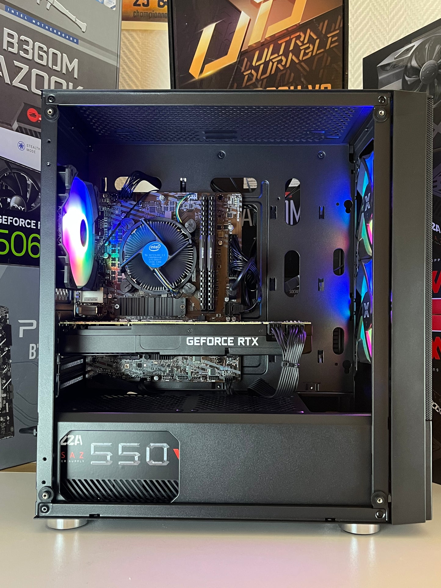 🌈 Pc gamer RGB - i5 10400f - RTX 2070 SUPER DELL - 16go ram ddr4- 500go ssd - windows 11 PRO