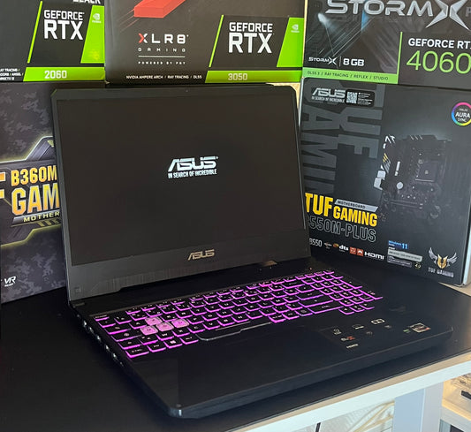 🌈Pc portable gamer 144hz Asus Tuf - Ryzen 5 3550h - gtx 1650 - 16go ram ddr4- 500go ssd - windows 11 pro