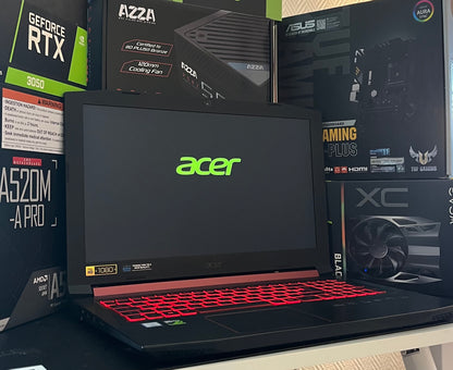 Portable Acer nitro 5 - GTX 1050 - i5 8300h - 16go ram ddr4- 256go ssd - 1to HDD - windows 11 pro