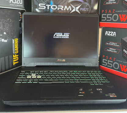 🌈Pc portable gamer 120hz Asus tuf - Ryzen 5 3550h - GTX 1050 - 16go ram ddr4- 256go ssd - 1to hdd - windows 11 pro