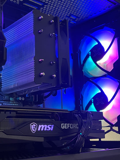 🌈 Pc gamer rgb- Rtx 3060 Ti - Ryzen 7 5700x - 16go ram ddr4- 500go ssd - windows 11 pro